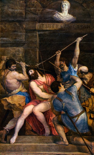 Dikenli Taç, c1542, 1937 by Tiziano Vecelli