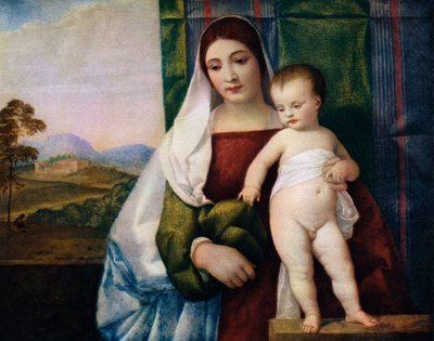 Çingene Madonna, c1510, 1937 by Tiziano Vecelli