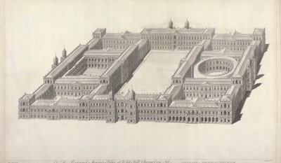 Whitehall Sarayı. Charing Çapraz Tarafı. by Tobias Müller