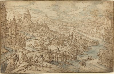 Nehir Manzarası by Tobias Verhaecht