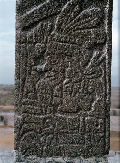 Tlahuizcalpantecuhtli tapınağının kabartması by Toltec Toltec