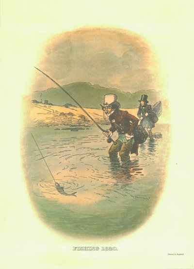 Balıkçılık, 1820, c1910. by Tom Browne