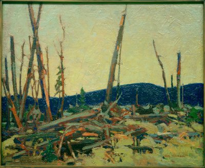 yanmış toprak by Tom Thomson