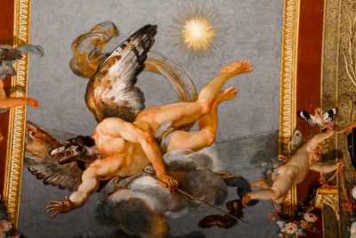 Köpek başlı Anubis olarak Uranüs by Tommaso Conca