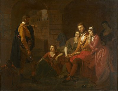 Olmütz Hapishanesinde Lafayette, 1850 by Tompkins Harrison Matteson