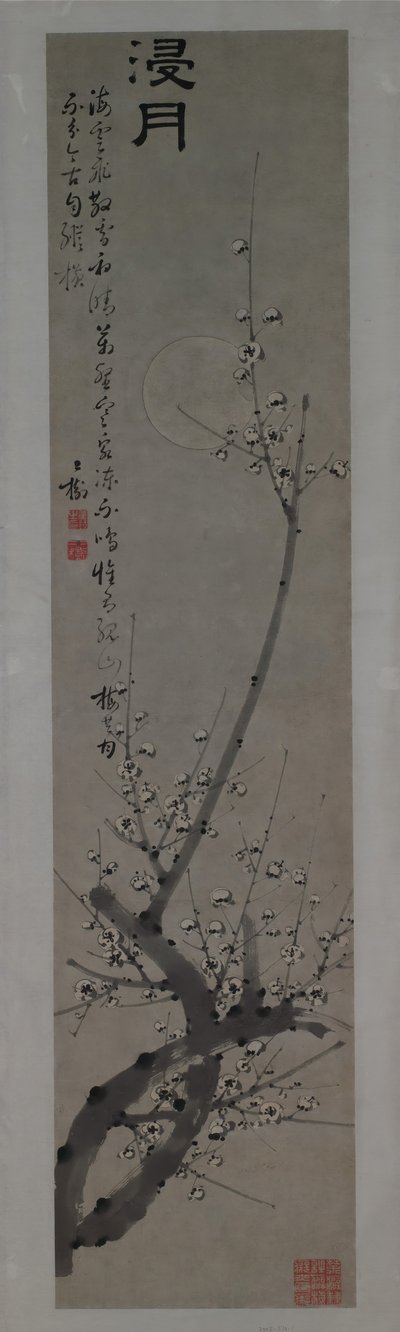 Ay Işığında Erik Çiçekleri, 18. yüzyılın ikinci yarısı. by Tong Yu
