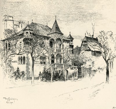 Chateau Tyrolen, Tony Grubhofer, 1900. by Tony Grubhofer