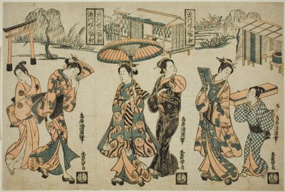Fukagawa-Ah T-ri ptych