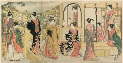 Ushiwakamaru Serenating Prenses Joruri