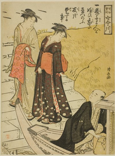 Treasured Admonitions to Young Women (Jijo hokun onna Imagawa) by Torii Kiyonaga