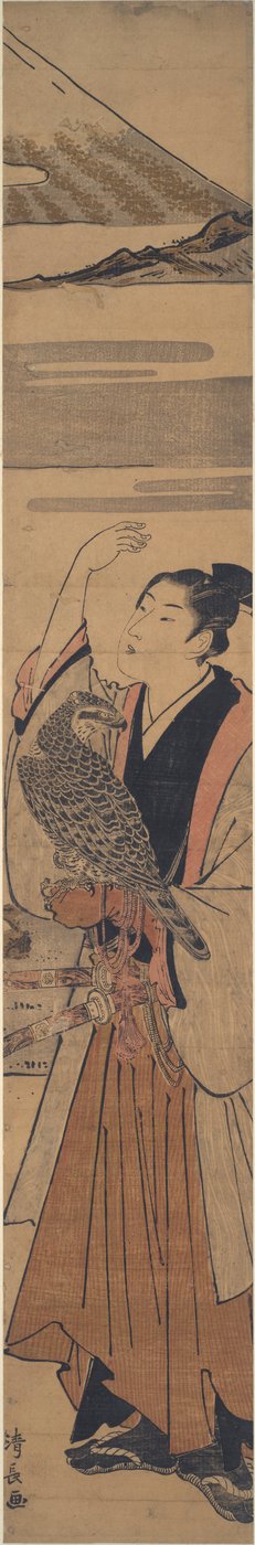 genç şahin by Torii Kiyonaga