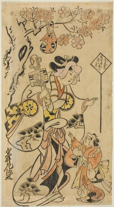 Aktör Iwai Sagenta I by Torii Kiyonobu I