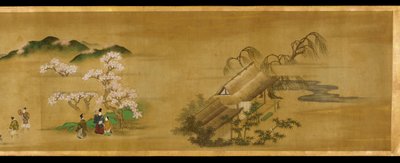 Dört Mevsim Manzaraları, Edo dönemi, 17. yüzyıl. by Tosa Mitsuoki