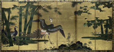 Tavus kuşları ve Bambu, 1500