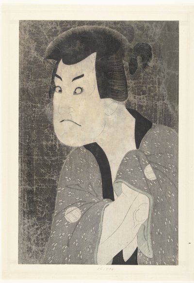 Hungoro Olabilecek En İyi Portre. by Toshusai Sharaku