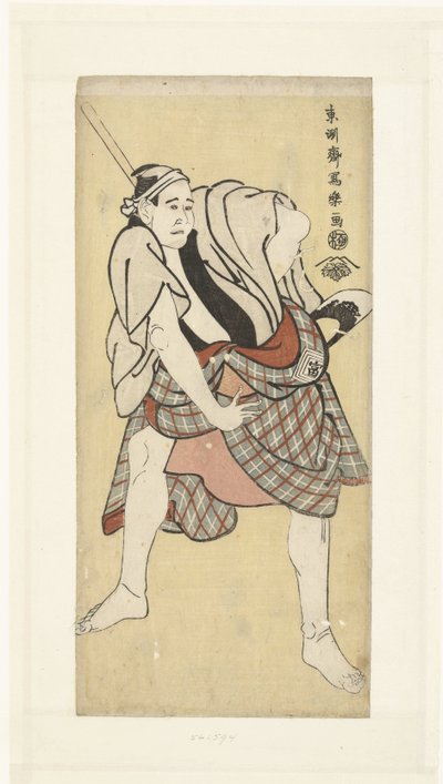 Po RT Ret Van Ichikawa ve Mimimon by Toshusai Sharaku