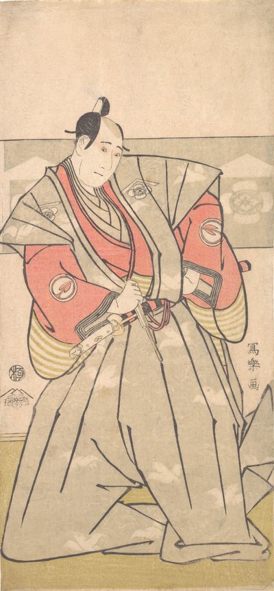 Aktör Sawamura Sojuro III, 1794-95. by Toshusai Sharaku