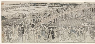 Manzara: Ryogoku Köprüsü