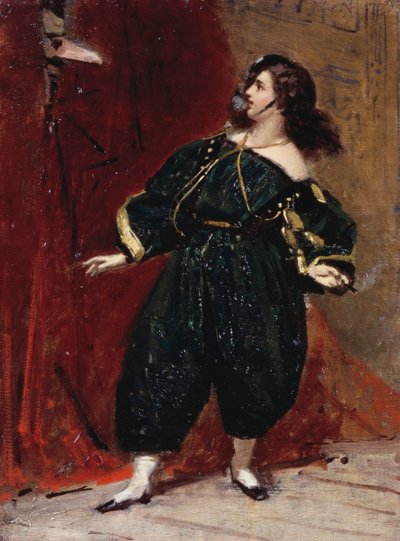 Bersagliere Maskesi, Tranquillo Cremona (1837-1878) by Tranquillo Cremona