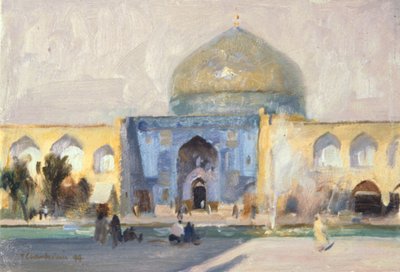 Öğleden sonra, Kadınlar Camii, İsfahan by Trevor Chamberlain