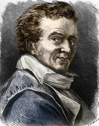 Dominique Vivant Denon'un Portresi (1747-1825), oymacı, yazar, diplomat, yönetici (Fransız ressam, diplomat ve yazar Dominique Vivant, Baron Denon'un portresi) Gravür Özel koleksiyon by Trichon (after)