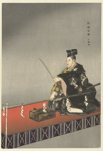 Noh tiyatrosundaki aktörler Kokaji oynuyor Kokaji (nesne üzerindeki başlık) Yüz Noh oyna (dizi başlığı) Nogaku hyakuban (nesne üzerinde seri başlığı) by Tsukioka Kogyo