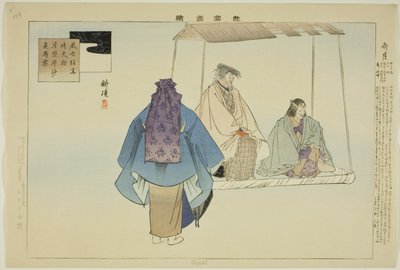 Uzuki, "Performanssız Resimler (Nogaku Zue)" dizisinden by Tsukioka Kogyo