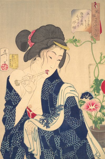 Uyanış: Koka Döneminde Bir Kız 1844-1848, 1888. by Tsukioka Yoshitoshi