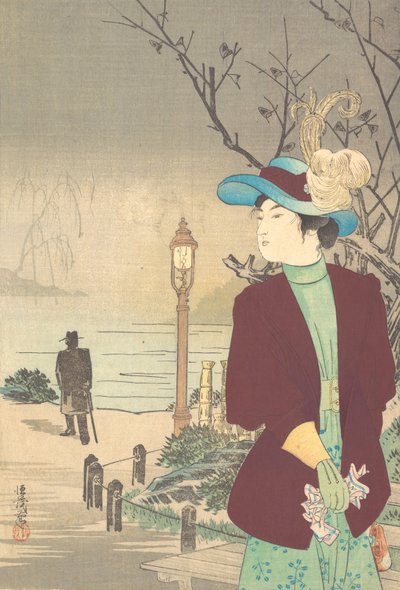 Baskı, ca. 1900. by Tsuneshige