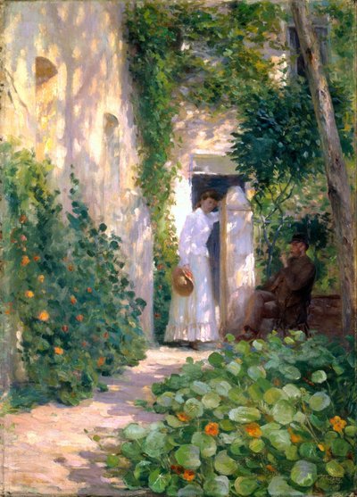 Nasturtiumlar, c. 1903 by Tudor St George Tucker