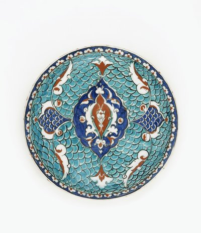 Çanak, İznik, Osmanlı hanedanı (seramik) by Turkish School