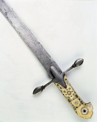Kılıç (demir ve kemik) by Turkish School