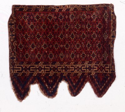Nadir Yomut okbaş, 19. yüzyıl ortası (tekstil) by Turkmen School