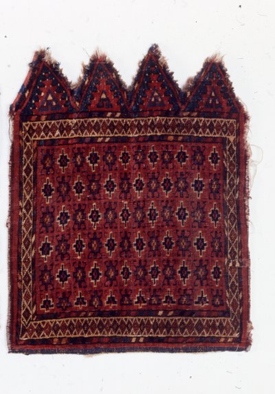Yomut okbaş (tekstil) by Turkmen School