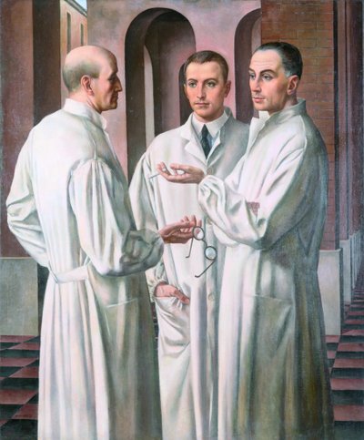 Cerrahlar, 1926. by Ubaldo Oppi