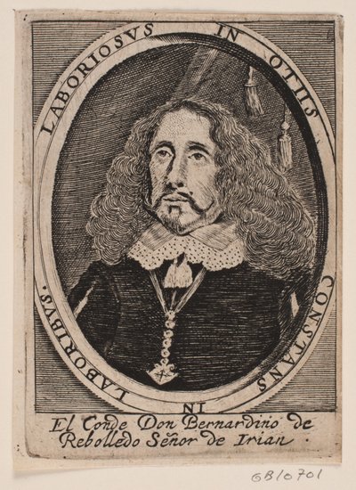 Don Bernardino de Rebolledo, İspanyol elçisi by Ubekendt