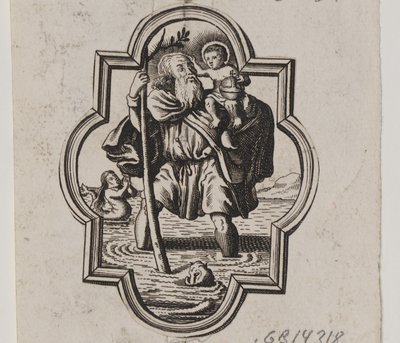 St. Christopher ile amblem by Ubekendt