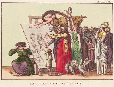 sanatçıların kaderi by Ubekendt dansk efter 1780