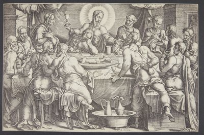 İsa, son akşam yemeğinde Judas Iscariot