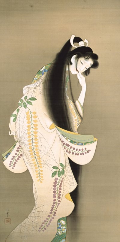 Alev Prensesi Rokujo, 1818 by Uemura Shoen