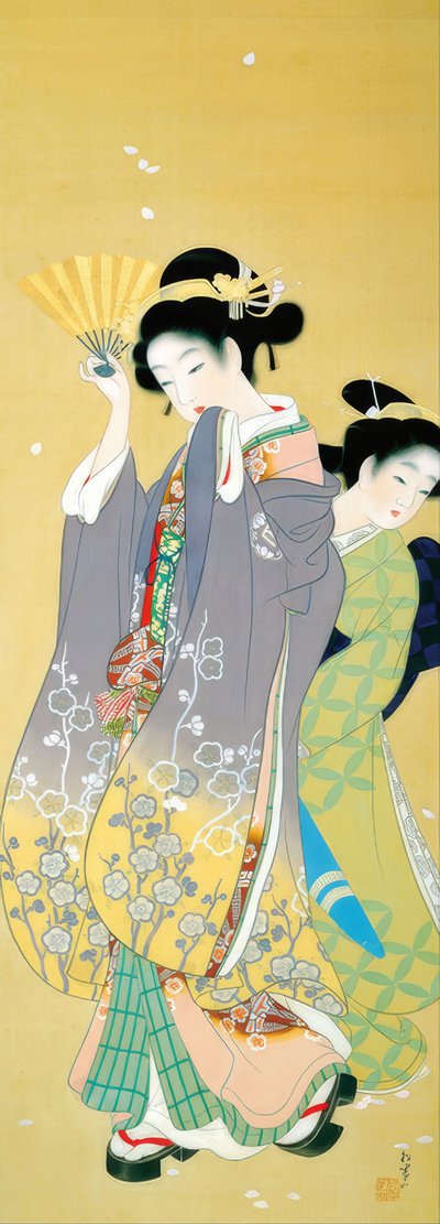 Kiraz çiçeği görüntüleme by Uemura Shoen
