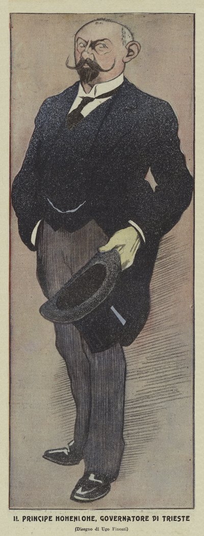 Hohenlohe-Schillingsfurst Prensi Konrad, Avusturya Trieste Valisi by Ugo Finozzi