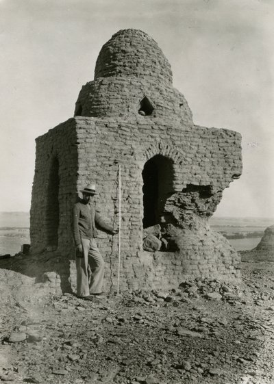 Büyük Mezar, nekropol, Qasr Ibrim, Mısır, fotoğraf: Ugo Monneret de Villard by Ugo Monneret de Villard