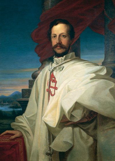 Bourbon-Parma#39;lı Charles#39;ın Portresi (Madrid) by Ulisse Passani