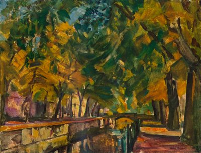 Potsdam'daki Kanal, c1926 by Ulrich Hubner