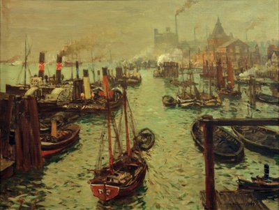 Hamburg limanı by Ulrich Hubner