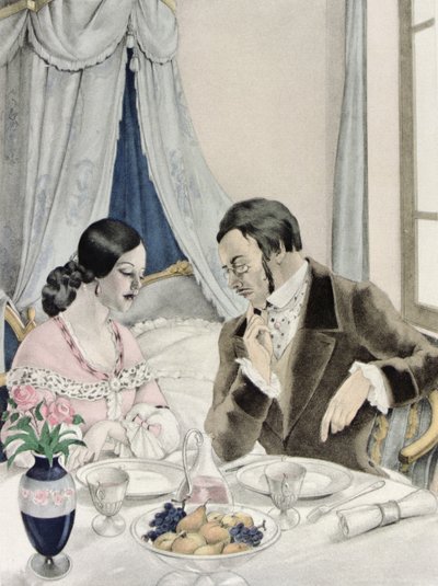 Gibert Jeune tarafından yayınlanan Gustave Flaubert (1821-80) tarafından 