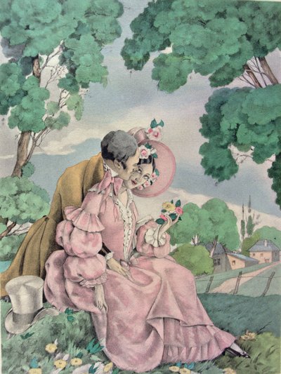 Gibert Jeune tarafından yayınlanan Gustave Flaubert (1821-80) tarafından 