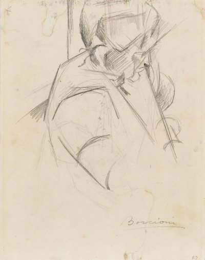 Annenin Büstü by Umberto Boccioni