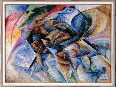 Bir Bisikletçinin Dinamizmi by Umberto Boccioni